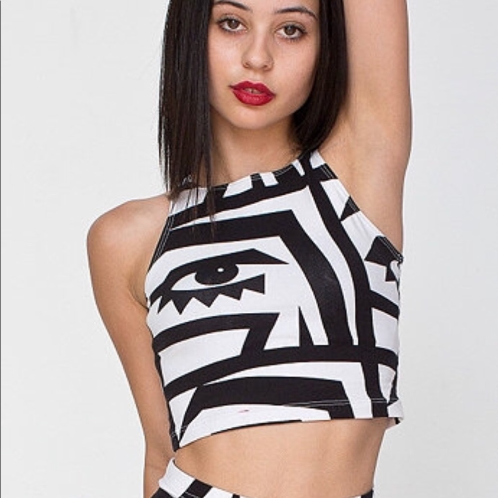 American Apparel crop top